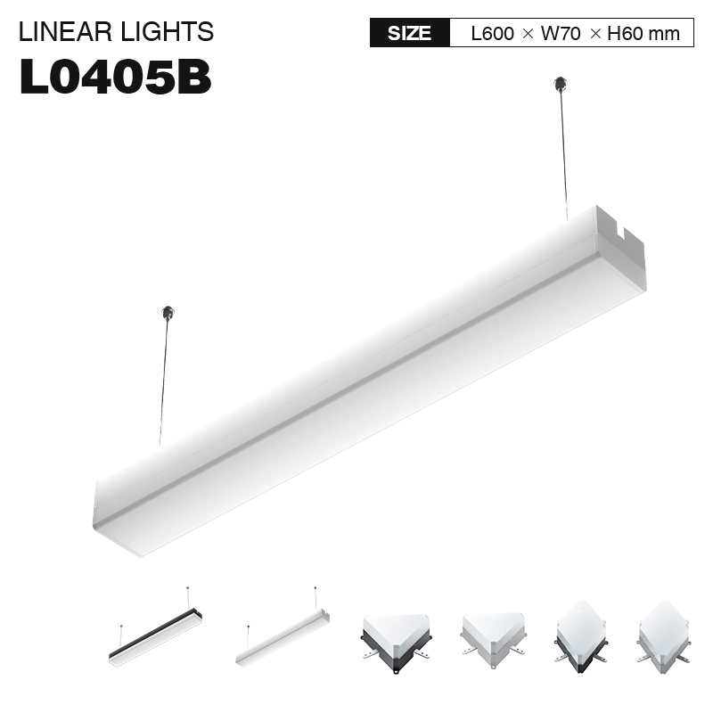 MLL004-A 30W 4000K 120° bijeli lusteri-Linearna LED ugradna svjetiljka--01