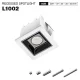 SLL005-A 1W 4000K 36° Bianco led faretto incasso-illuminazione Ufficio--01