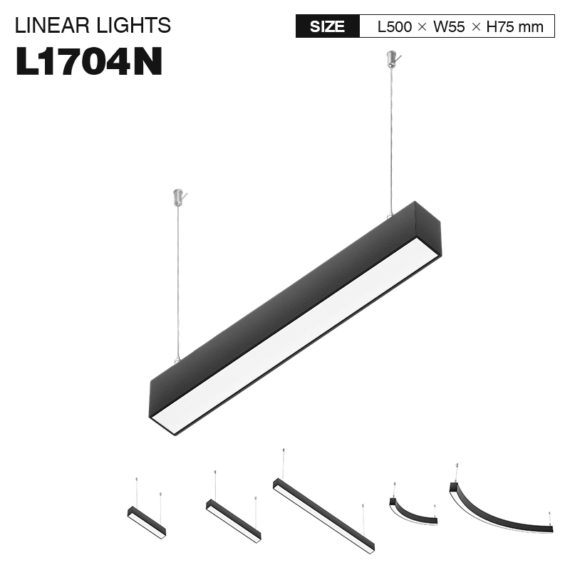 SLL001-A 15W 4000K 110° Zwarte kroonluchter-ophangkroonluchters--01