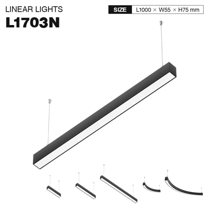 SLL001-A 30W 4000K 110° Nero lampada sospese-Luce LED 4000K--01