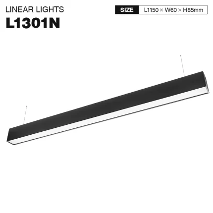 SLL002-A 20W 4000K 110° Nero lampadari a sospensione-Lampada Lineare LED 20W--01