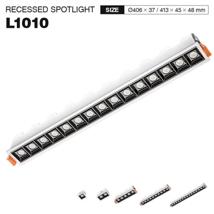 SLL005-A 15W 4000K 36° Bianco faretti da incasso soffitto-Faretti Corridoio--01