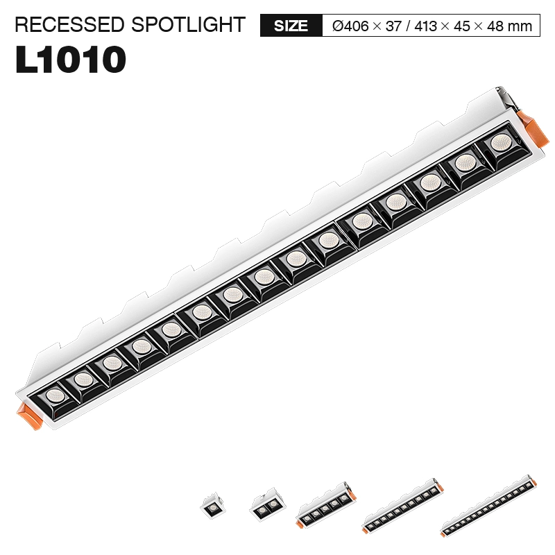 SLL005-A 15W 4000K 36° વ્હાઇટ રિસેસ્ડ સીલિંગ સ્પોટલાઇટ્સ-કોરિડોર સ્પોટલાઇટ્સ--01