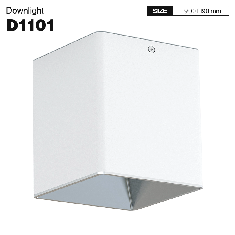 CDL002-S 10W 3000K 60 ° Refletores de teto LED brancos - Refletores de teto falso - 01