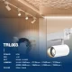 TRL003-35W-3000K-55°-Bianco Faretti con binario-Illuminazione per supermercati--02