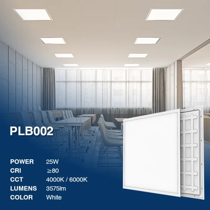 PLB002 25W 4000K 110° Bianco Pannello piatto a luce-Pannello LED Cucina-PLB001-02