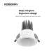 CSL010-A 7W 4000K 24° Bianco faretti a led da incasso-Faretti Soggiorno--03