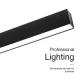 SLL002-A 20W 4000K 110° Nero lampadari a sospensione-Lampada Led Soffitto Lineare--04