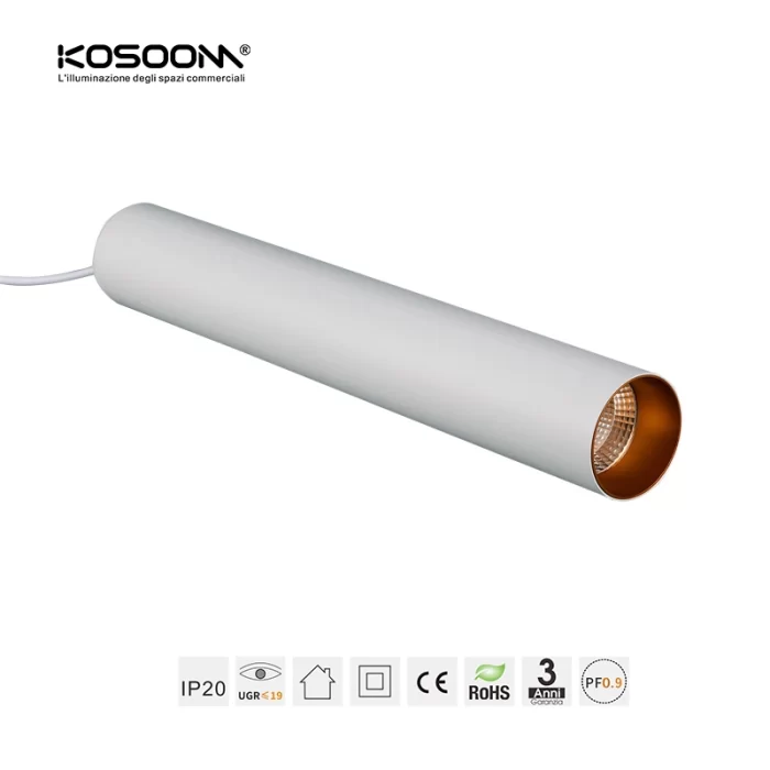 CSL001-M 7W 3000K 36° Bianco lampadari a goccia-Lampadari Da Cucina a Sospensione--04B