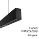 SLL004-A 30W 3000K 34° Nero lampadario sospensione-Illuminazione di gallerie--05