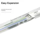 MLL002-A 50W 5000K 90°B-Lampada Lineare LED--06