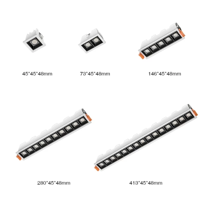 SLL005-A 10W 4000K 36° Bianco faretti da incasso led-Faretti Cucina--08