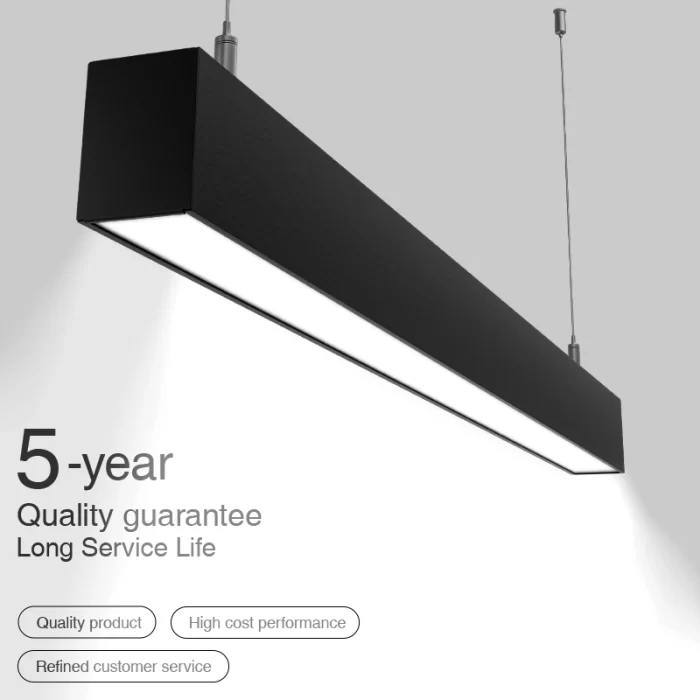 SLL001-A 7.5W 4000K 110° Nero lampadari slamp-Lampadari Da Ufficio a Sospensione--09