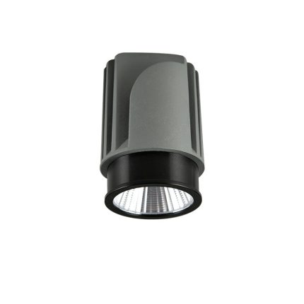 CSL005-A 10W 3000K 24° Nero+Grigio binario con faretti led-Illuminazione per supermercati--11 dfcd757a 674c 4256 b7b8 e2ca3a4ebeb7