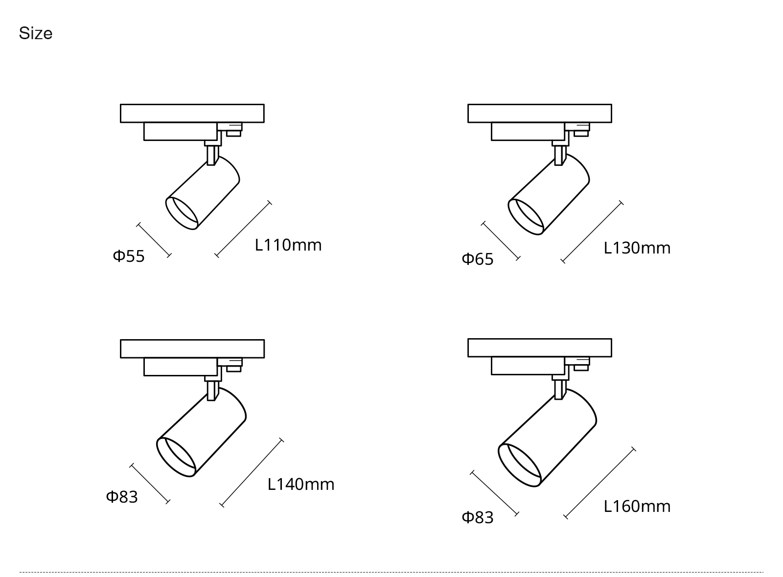 Faretto Illuminazione a binario 40W 4000K 4322LM Angolo del fascio 36˚ TRL001-T0119N- Kosoom-Binario Faretti Soggiorno--13