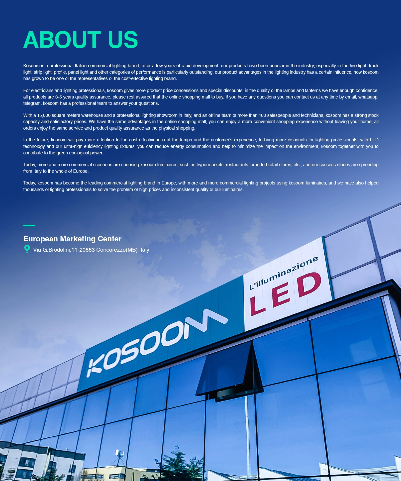 Faretto Illuminazione a binario 40W 4000K 4322LM Angolo del fascio 36˚ TRL001-T0119N- Kosoom-Luce LED 4000K--17