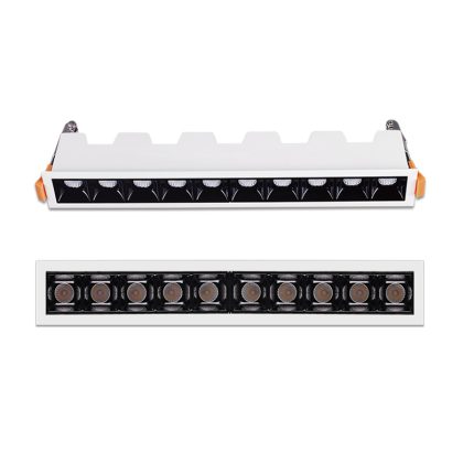 L1012 Illuminazione lineare a LED 10W 4000K 980LM SLL005-A - Kosoom-Faretti da Incasso