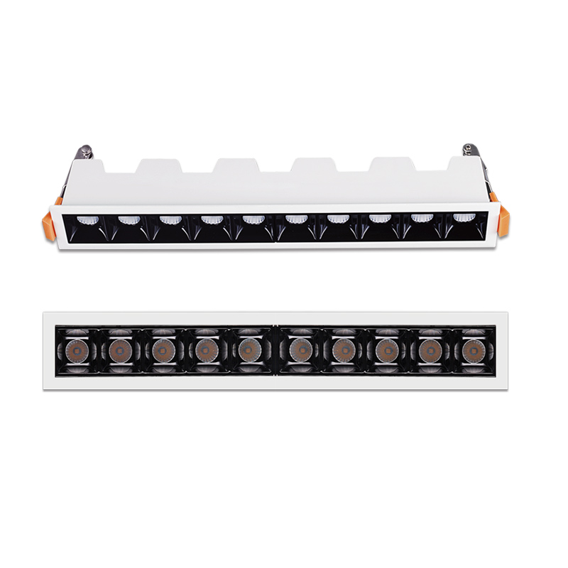 L1012 Illuminazione lineare a LED 10W 4000K 980LM SLL005-A - Kosoom-Faretti da Incasso