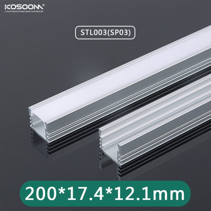 Profilo LED L2000x20.5x14mm SP01-Illuminazione della palestra--SP03