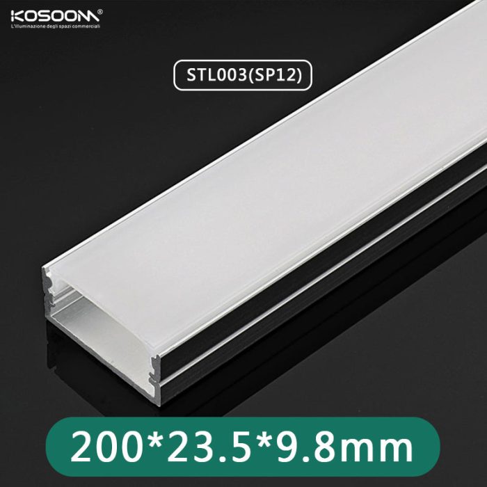 Profilo LED L2000x20.5x14mm SP01-Profilo Alluminio Led--SP12