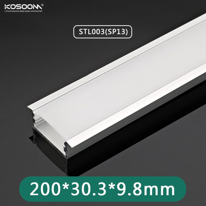 Profilo LED L2000x20.5x14mm SP01-Profili Per Strisce Led--SP13