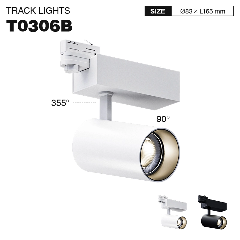 TRL003-35W-4000K-55°-Fehér led sínvilágítás-Spotlámpák gipszkartonhoz--T0306B