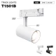 TRL015-20W-4000K-36°-Bianco Binario faretti led-Faretti Led Da Incasso 4000k--T1501B