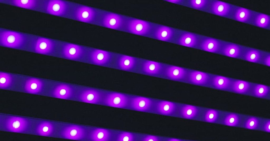 shopilylights purple strip led