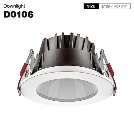 CDL001-E 20W 4000K 70° foro hole Φ110 led faretto incasso-Faretti Cucina--01