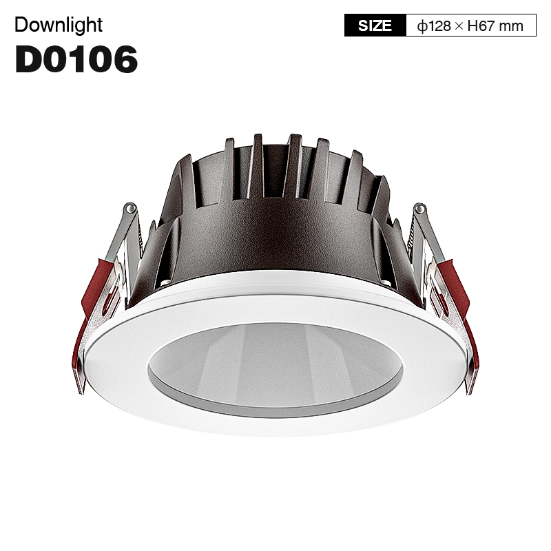 CDL001-E 20W 4000K 70° hole hole Φ110 led recessed spotlight-Mga spotlight sa kusina--01