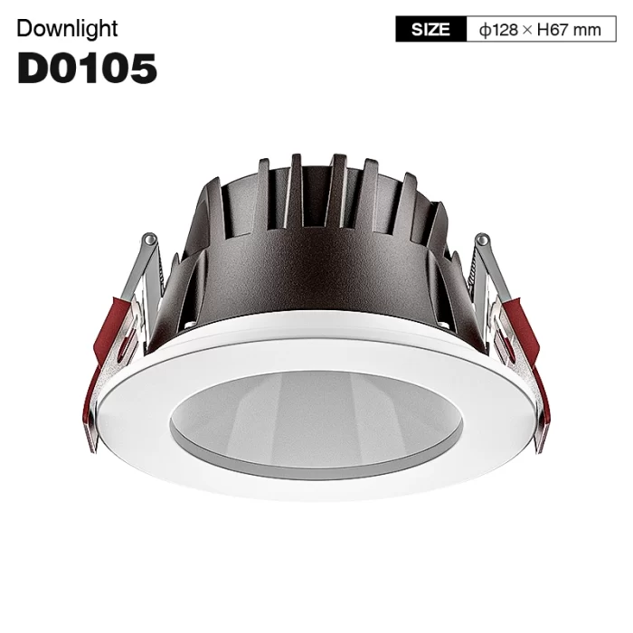 CDL001-E 20W 3000K 70° foro hole Φ110 led faretto incasso-Faretti Cucina--01