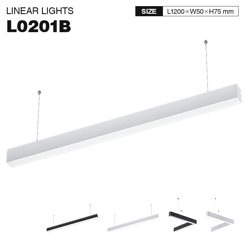 SLL003-A 40W 3000K 110° Bianco lampadario a sospensione-Illuminazione per supermercati--01