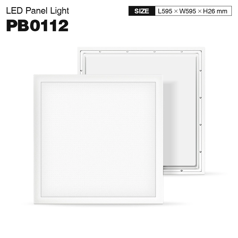 PLB001 40W 6000K 110° 白色 LED パネル-正方形 LED パネル-PLB001-01