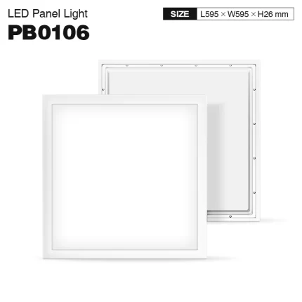 PLB001 40W 6000K 110° Bianco Pannello piatto a luce-Plafoniera Corridoio--01