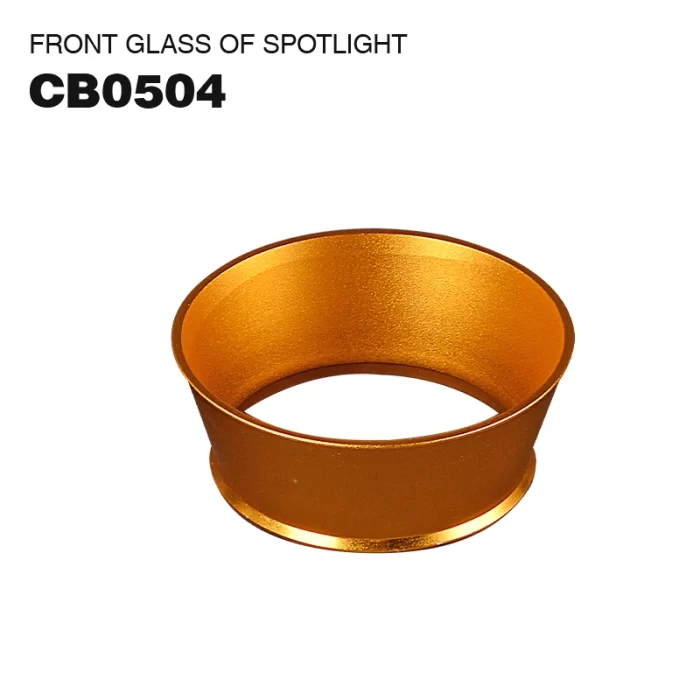 Lussuoso anello frontale in oro per faretto - CSL005-A-CB0504 - Kosoom-Faretti LED--01
