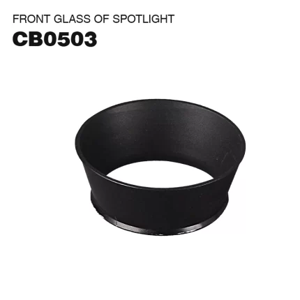 Elegante anello frontale nero per faretto - CSL005-A-CB0503 - Kosoom-Accessori--01