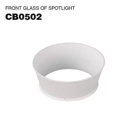 Anello frontale bianco moderno per faretto - CSL005-A-CB0502 - Kosoom-Accessori--01