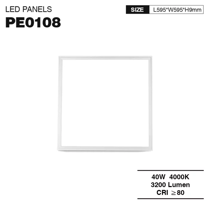 PLE001 40W 4000K 110° Bianco Pannelli led-Lampade A LED Per Casa--01