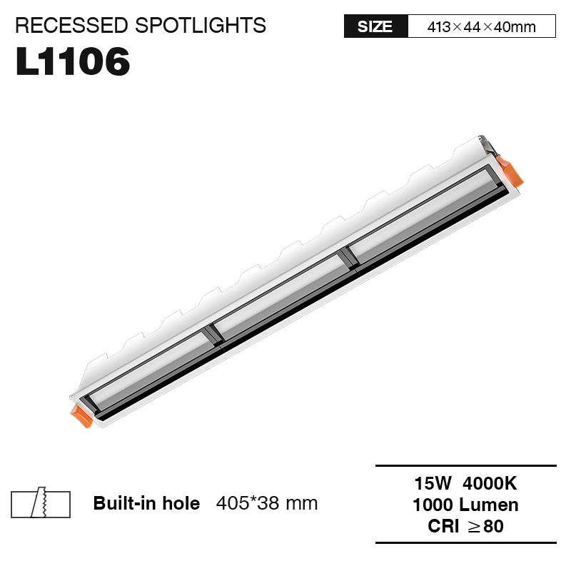 SLL006-A 15W 4000K 20° Weiß LED-Einbaustrahler-LED-Einbaustrahler für den Innenbereich--01