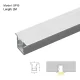 Profili LED  L2000x17x13mm SP15-Profilo Alluminio Led--01
