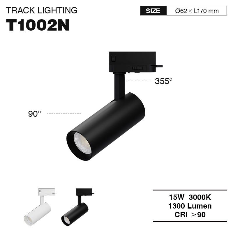 TRL010 Focos de carril 15W 3000K 55° Negro-Focos de carril para viviendas--01