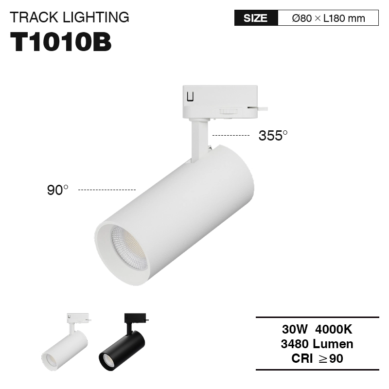 TRL010 30W 4000K 36° Blankaj trakaj spotlumoj-Endomaj LED-prospektoj --01