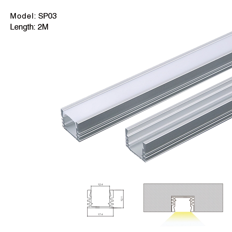 Profilo LED L2000x17.4x12.1mm SP03-Profilo LED Angolare--01