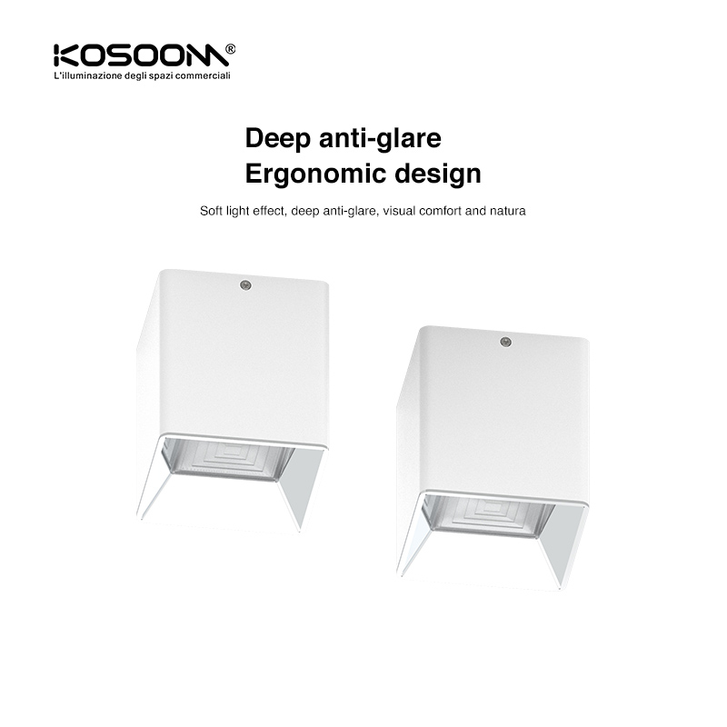D1108 Faretto LED quadrato bianco da incasso 40W 4000K 3860lm CDL002-S Kosoom-Faretti a Superficie D1108 Faretto LED quadrato bianco da incasso 40W 4000K 3860lm CDL002-S Kosoom-Faretti a Superficie