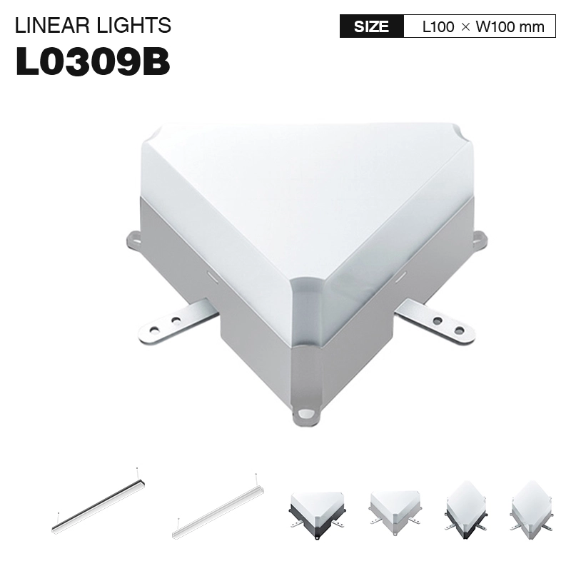 MLL003-A 4W 3000K 130° Bianco lampadari slamp-Illuminazione per supermercati--01