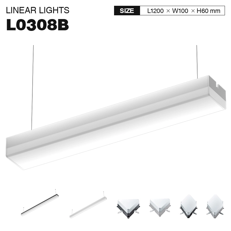 MLL003-A 50W 4000K 120° White pendant chandelier-White--01