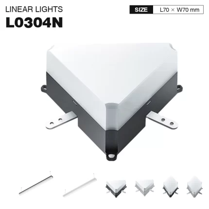 MLL003-A 3W 4000K 130° Nero lampada sospese-Lampada Lineare Led Incasso--01
