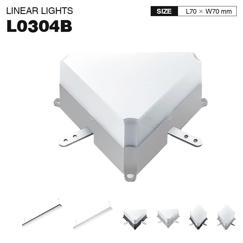 MLL003-A 3W 3000K 130° Bianco lampadario sospensione-Lampada Lineare Led Incasso--01