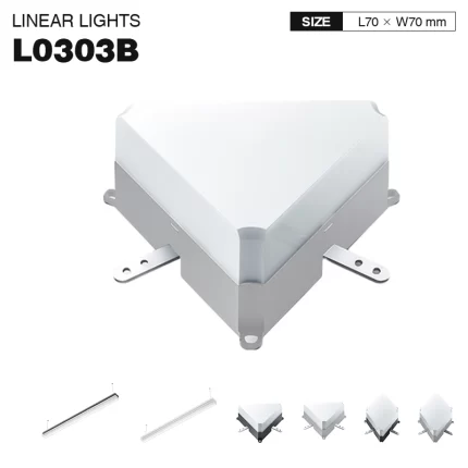 MLL003-A 3W 3000K 130° Bianco lampadario a led-Luce LED 3000K--01