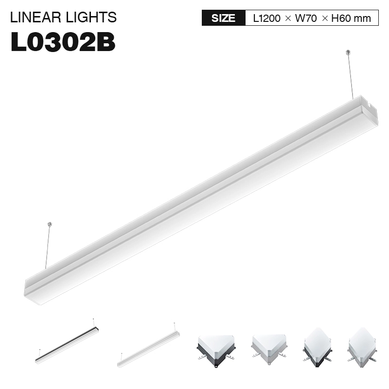 MLL003-A 40W 4000K 120° Bianco lampadario a sospensione-Lampada Lineare LED--01